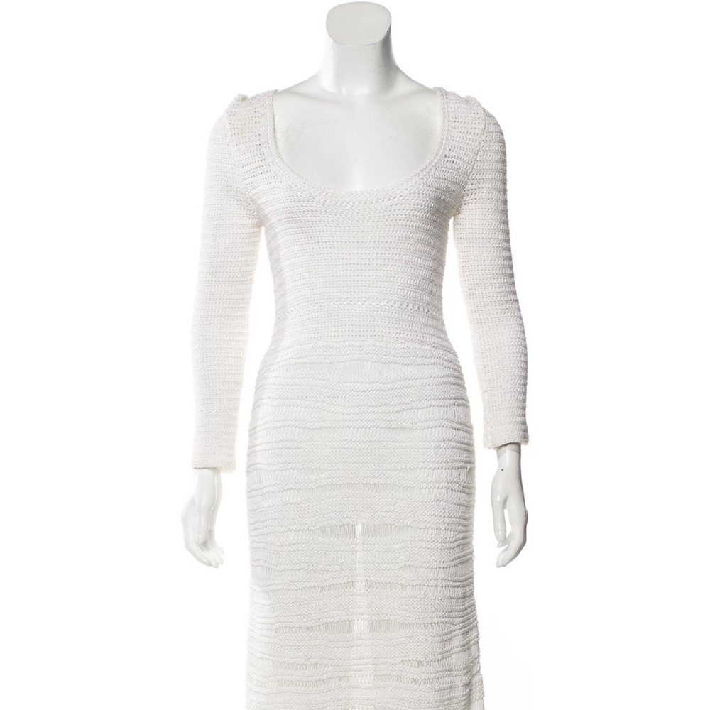 DIANE VON FURSTENBERG New Size 4, branded midi
